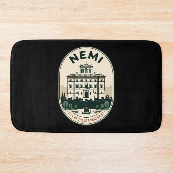 Item preview, Vintage Travel Emblem Nemi Italy Strawberry City designed and sold by k3rstman1.