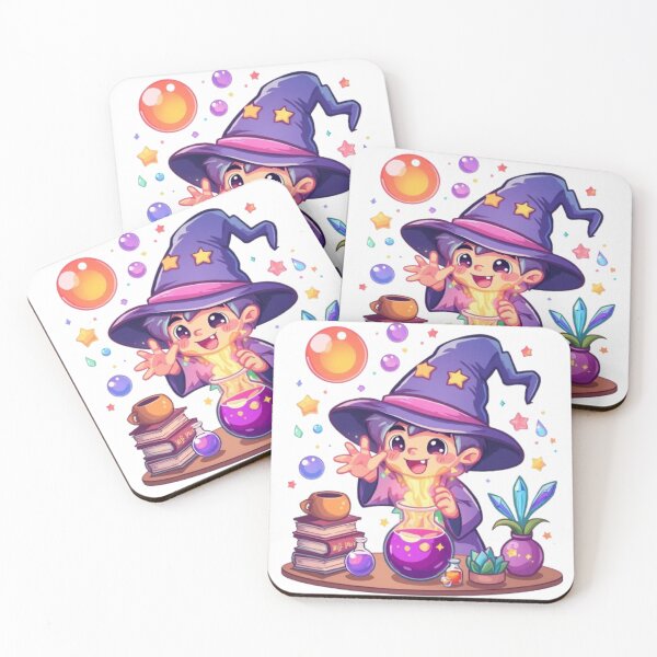 Item preview, Potion Disaster Sticker | Cute Wizard Monster Magical Potion Design designed and sold by Stylestickers55.