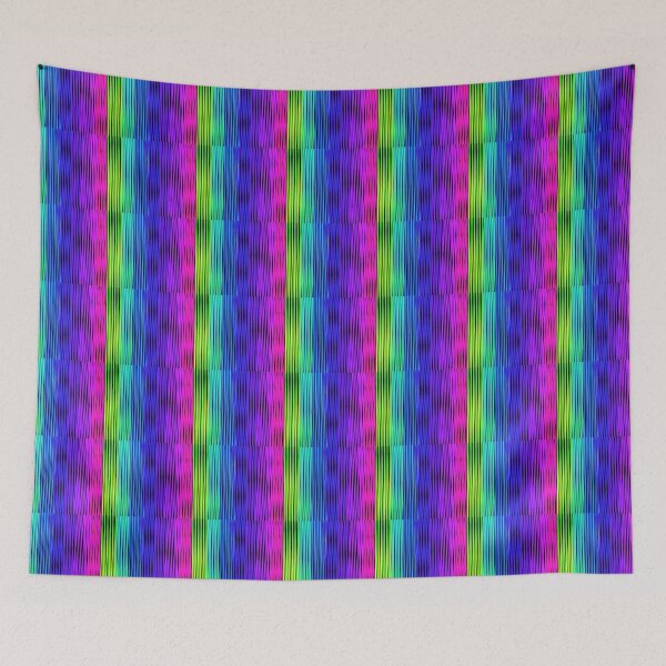 Item preview, Geometric Ribbons - Vibrant Art designed and sold by justcoolretail.