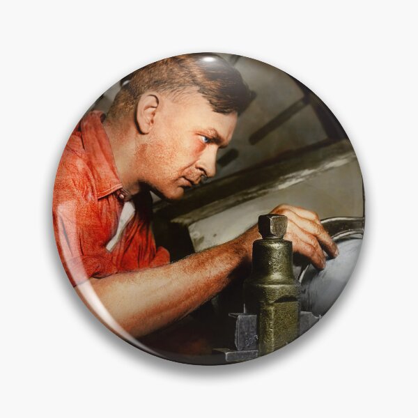 Item preview, Machinist - Lathe - Chasing the Thousandth 1920 designed and sold by Mike Savad Photography.