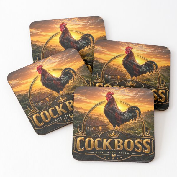 Item preview, Majestic Rooster at Sunrise designed and sold by Aniekan Ekong.