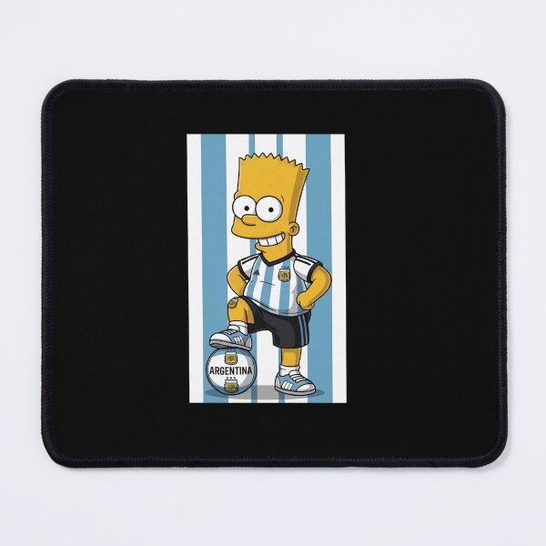 Item preview, Bart Football Star Argentina National designed and sold by Klamonett.