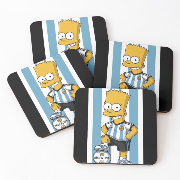 Item preview, Bart Football Star Argentina National  designed and sold by Klamonett.