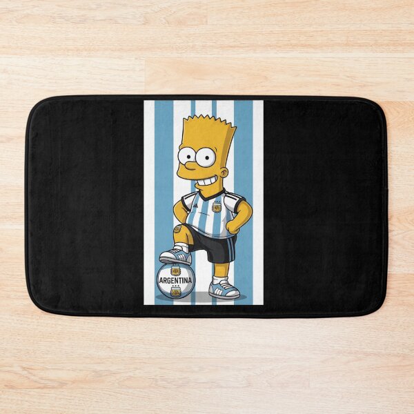 Item preview, Bart Football Star Argentina National  designed and sold by Klamonett.