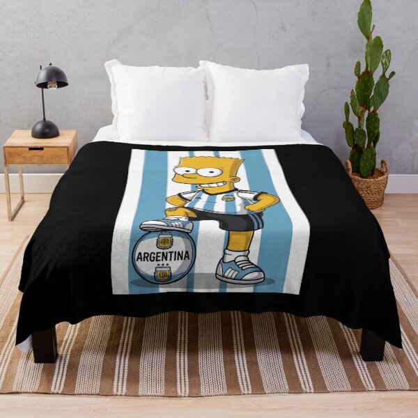 Item preview, Bart Football Star Argentina National designed and sold by Klamonett.