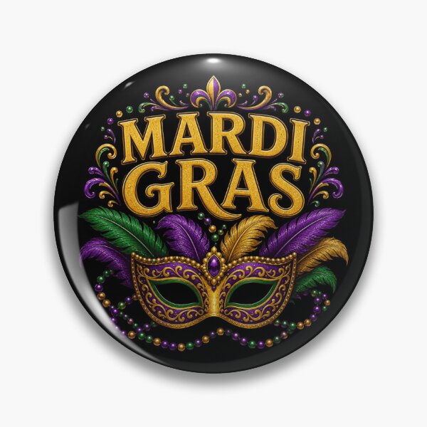Item preview, Mardi Gras Mask Carnival Masquerade New Orleans designed and sold by WHConwayDesigns.
