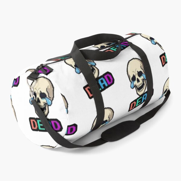 Item preview, I am Dead Crying Skull Pixel Art Funny Slang designed and sold by Rehnair.