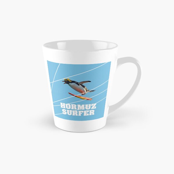 Item preview, Hormuz Surfer - Funny Geopolitical Satire Penguin Graphic Tee designed and sold by ToxicInkArt.