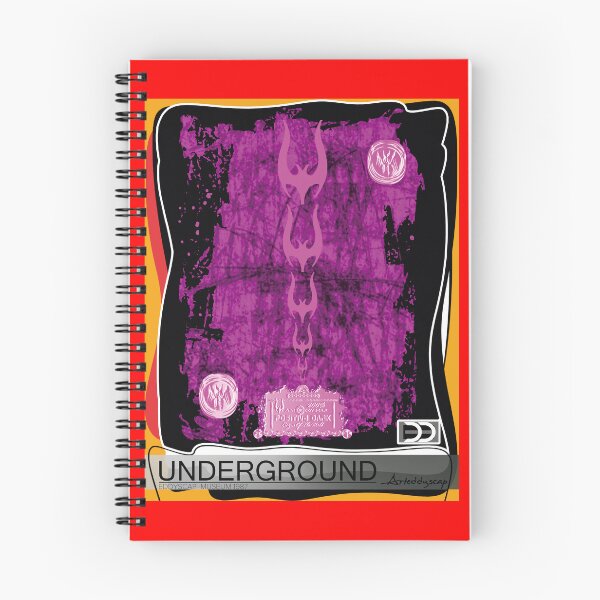 Item preview, 024-underground-arteddyscap-eddyscap designed and sold by ARTEDDYSCAP.