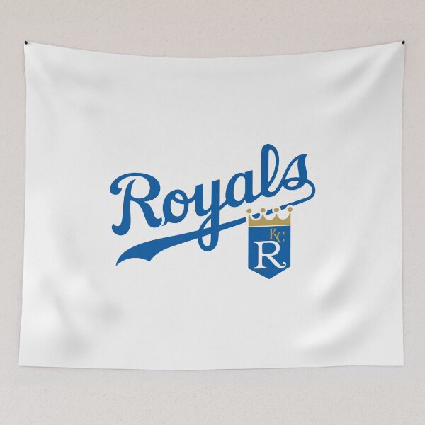 Item preview, Kansas City Baseball Blue Script designed and sold by Klamonett.