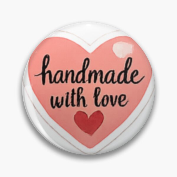 Item preview, Handmade with Love - Heart Shape Craft Tag designed and sold by sadedream.