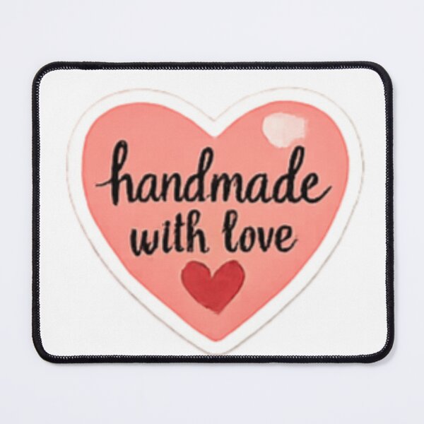 Item preview, Handmade with Love - Heart Shape Craft Tag designed and sold by sadedream.