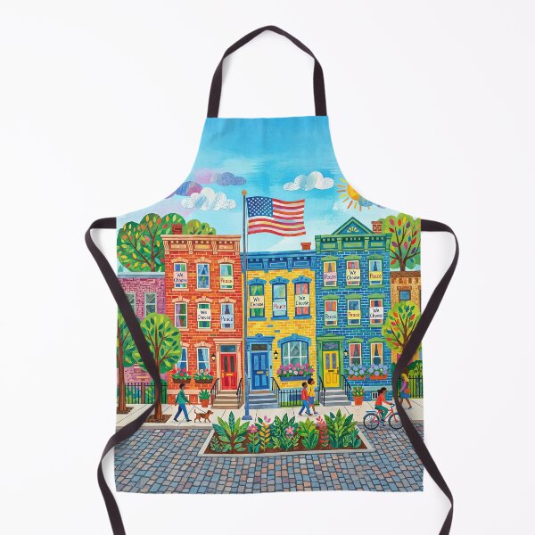 Artikelvorschau, My Neighborhood Chooses Peace entworfen und verkauft von Home Decor Art.