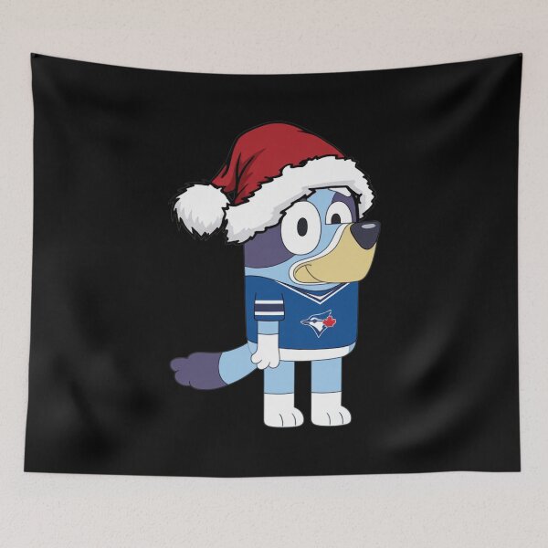Item preview, Blue Dog Christmas JayBaseball designed and sold by Klamonett.