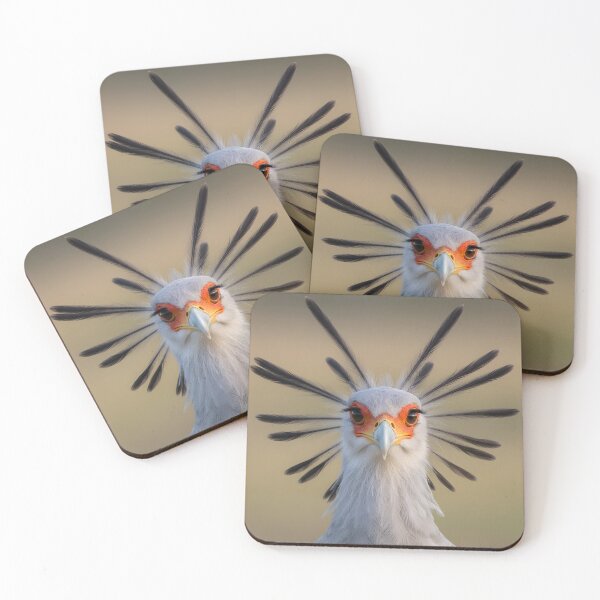 Item preview, secretary bird designed and sold by ArtfulPlay.