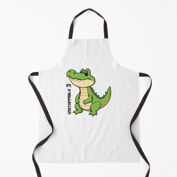 Item preview, Unstoppable Crocodile Cute Cartoon Motivation designed and sold by ViniSArunStudio.