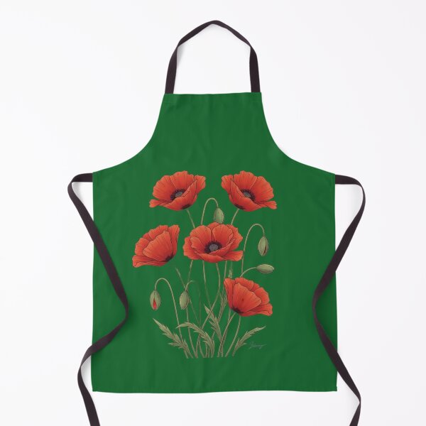 Item preview, Red Poppies Flower Art designed and sold by Mattigiov.