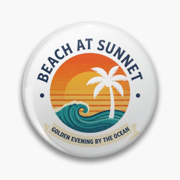 Item preview, BEACH AT SUNNET GOLDEN EVENING BY THE OCEAN designed and sold by Julartwear.