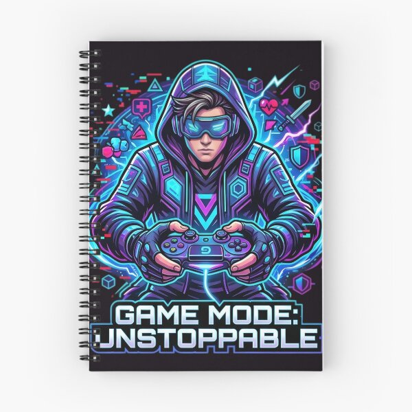 Item preview, Game Mode Unstoppable | Neon Cyber Gamer | Futuristic Gaming Artwork | Esports Design designed and sold by Bhaskar Digital Art.