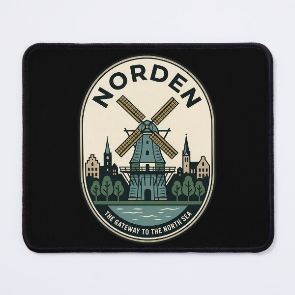Item preview, Norden Germany Vintage Travel Emblem North Sea designed and sold by k3rstman1.