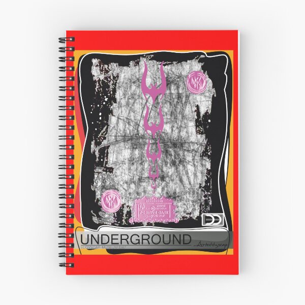 Item preview, 026-underground-arteddyscap-eddyscap designed and sold by ARTEDDYSCAP.