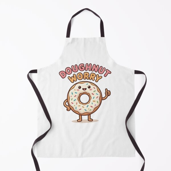 Item preview, Doughnut Worry Cute Donut Pun Positive Aesthetic designed and sold by Rehnair.