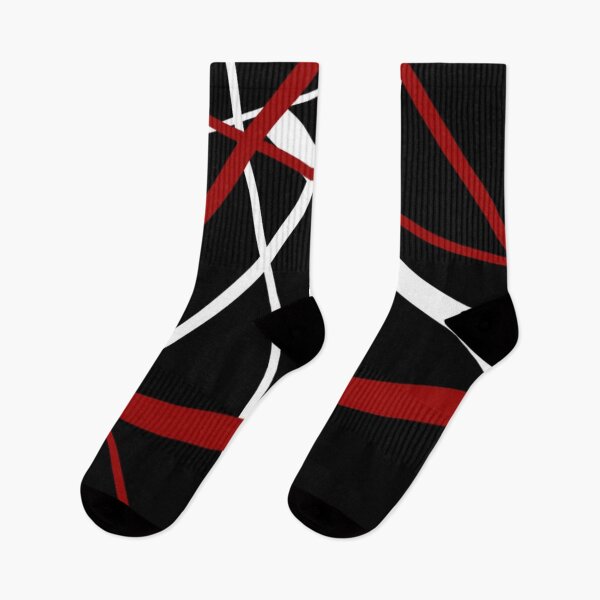 Item preview, Modern Line Urban Geometry Black White Red designed and sold by taiche.