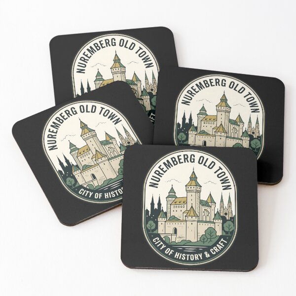 Item preview, Nuremberg Old Town Vintage Travel Emblem Germany designed and sold by k3rstman1.