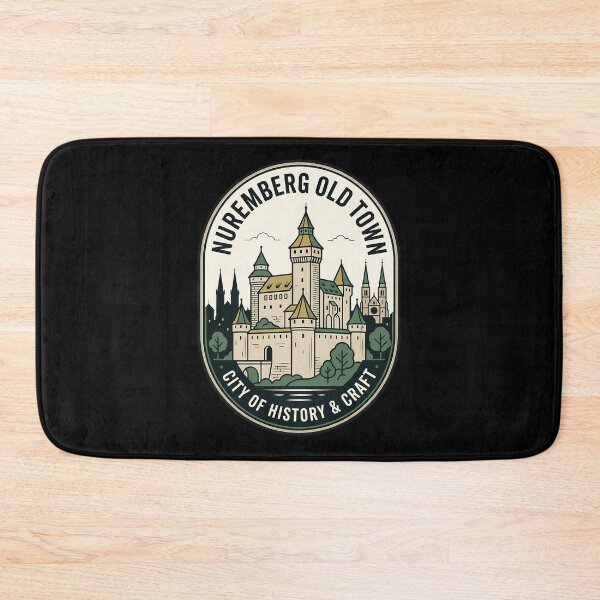 Item preview, Nuremberg Old Town Vintage Travel Emblem Germany designed and sold by k3rstman1.