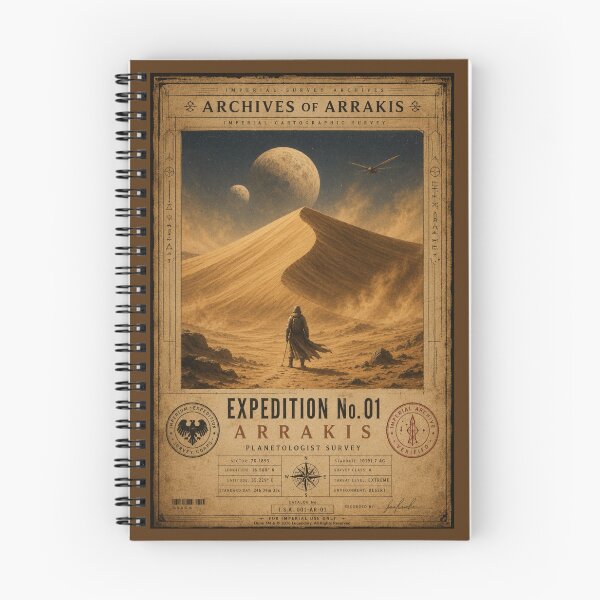 Item preview, Archives of Arrakis™ | Expedition No. 01 – Imperial Cartographic Survey designed and sold by Lavoretty.