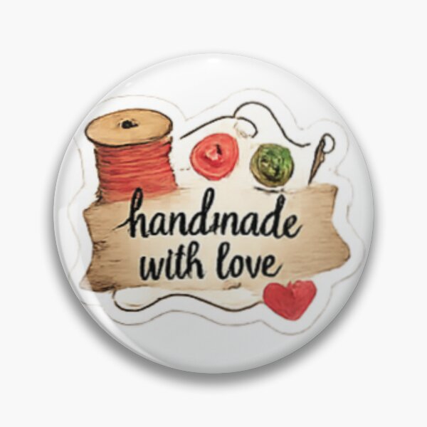 Item preview, Handmade with Love - Sewing Yarn Craft Label designed and sold by sadedream.