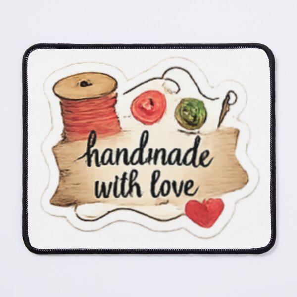 Item preview, Handmade with Love - Sewing Yarn Craft Label designed and sold by sadedream.