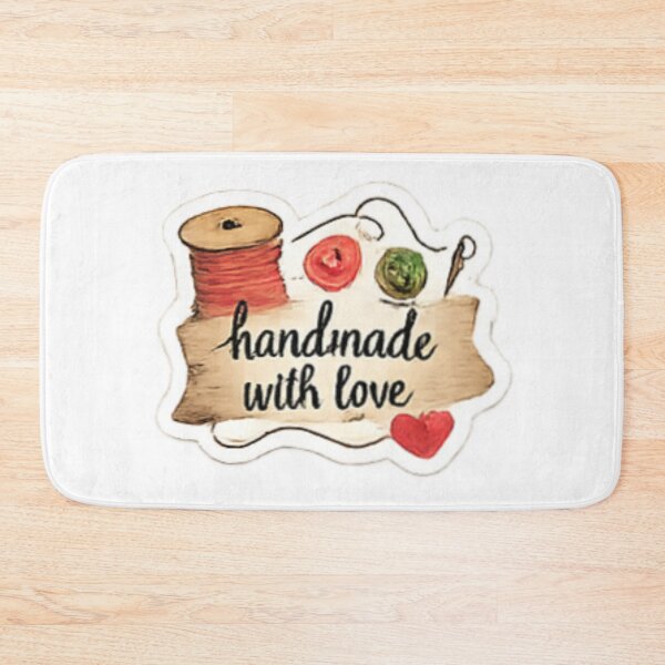 Item preview, Handmade with Love - Sewing Yarn Craft Label designed and sold by sadedream.