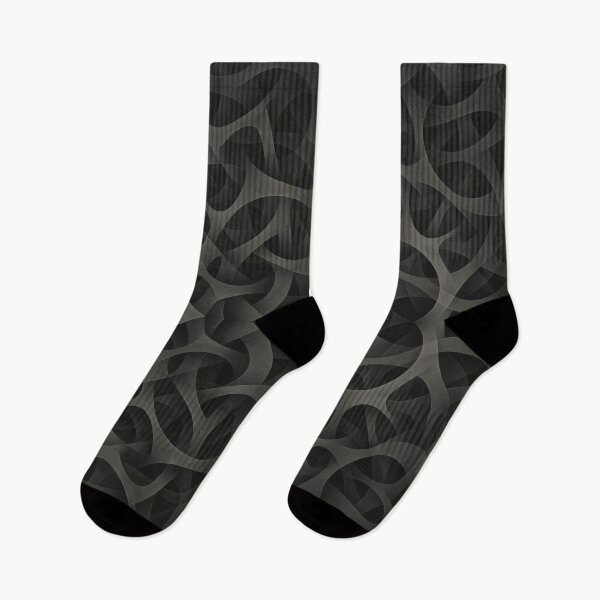 Item preview, Cyberpunk Rorschach Dark black symmetry pattern designed and sold by ArteVintage.