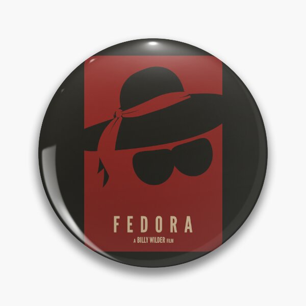 Artikelvorschau, Fedora | Minimalistisches alternatives Filmplakat | Billy Wilder Klassiker entworfen und verkauft von MORKINO POSTERS.
