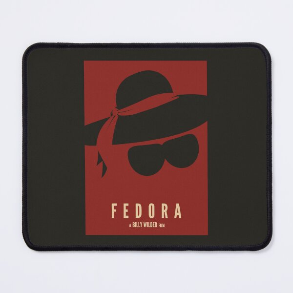 Item preview, Fedora | Minimalist Alternative Movie Poster | Billy Wilder Classic designed and sold by MORKINO POSTERS.