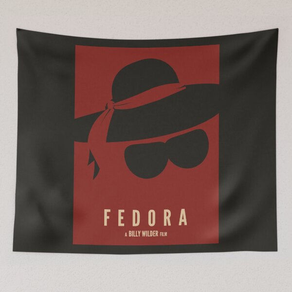 Item preview, Fedora | Minimalist Alternative Movie Poster | Billy Wilder Classic designed and sold by MORKINO POSTERS.