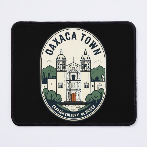 Item preview, Oaxaca Town Mexico Vintage Travel Emblem designed and sold by k3rstman1.