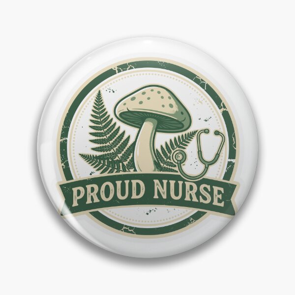 Item preview, Proud Nurse Vintage Badge Shirt | Cottagecore Nurse Gift designed and sold by diegomenjivar92.