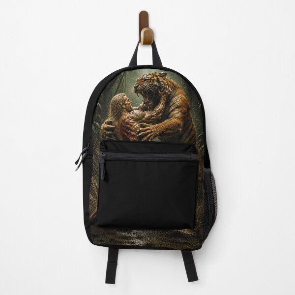 Item preview, EPIC NATURE - Man and a Tiger designed and sold by MetusArt.