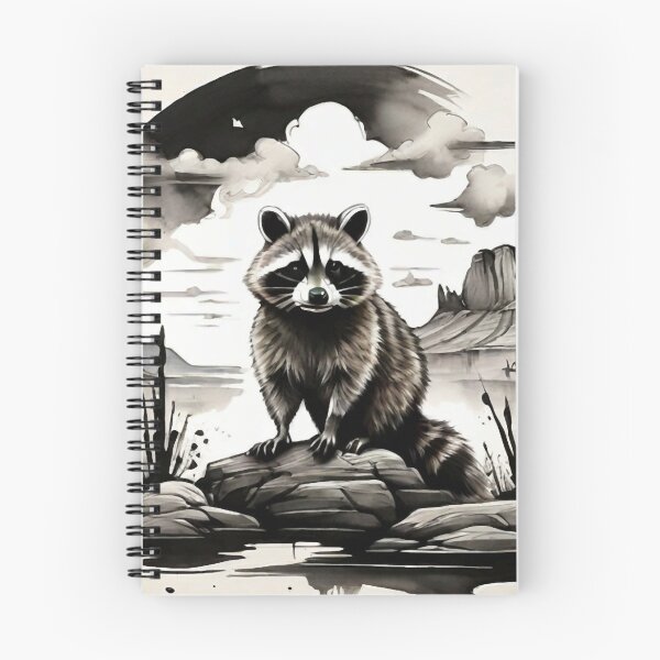 Item preview, Mr. Raccoon in landscape  designed and sold by CallahanRe.