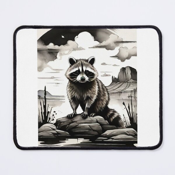 Item preview, Mr. Raccoon in landscape designed and sold by CallahanRe.