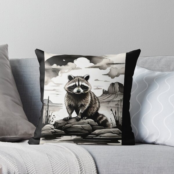 Item preview, Mr. Raccoon in landscape  designed and sold by CallahanRe.