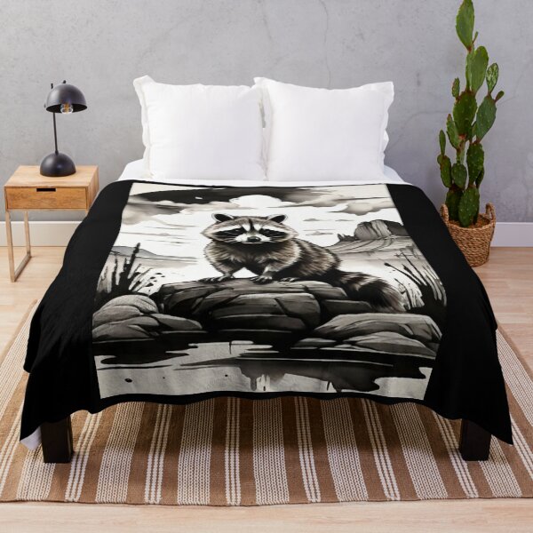Item preview, Mr. Raccoon in landscape designed and sold by CallahanRe.