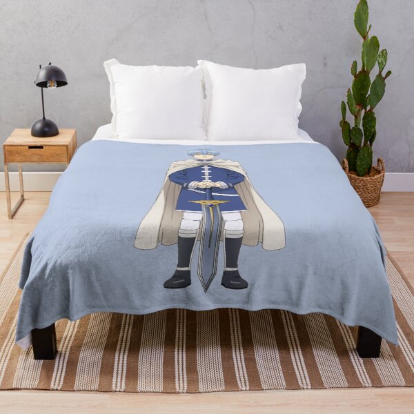Item preview, The Blue Statice Hero — Himmel the Hero Remembrance Icon designed and sold by TheStickLab.