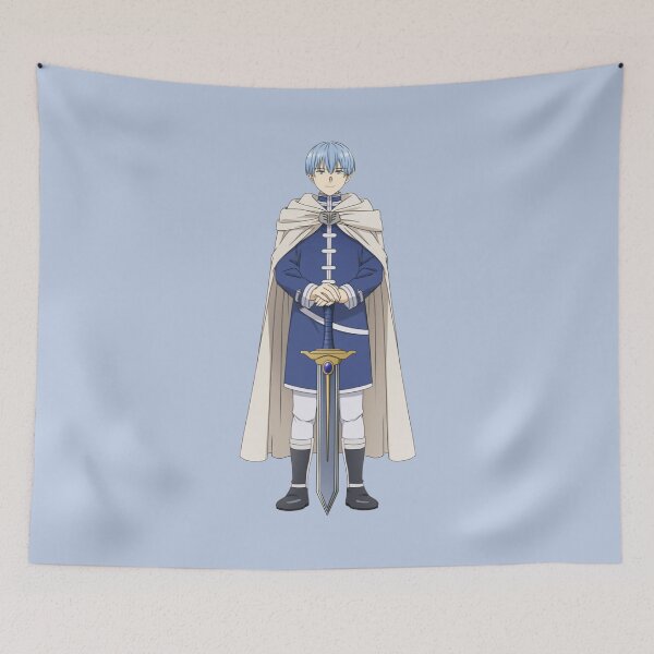 Item preview, The Blue Statice Hero — Himmel the Hero Remembrance Icon designed and sold by TheStickLab.