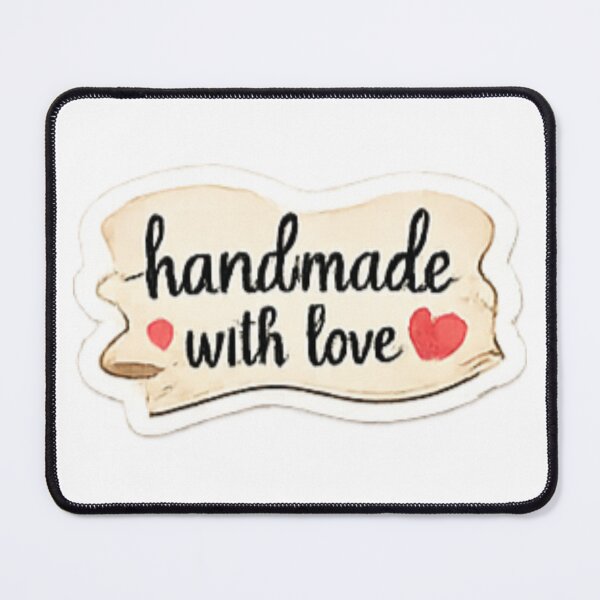 Item preview, Handmade with Love - Minimal Script Typography Label designed and sold by sadedream.