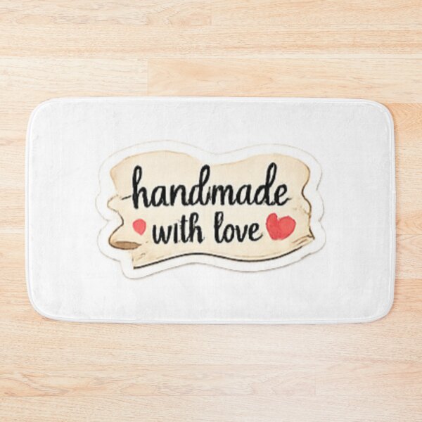Item preview, Handmade with Love - Minimal Script Typography Label designed and sold by sadedream.