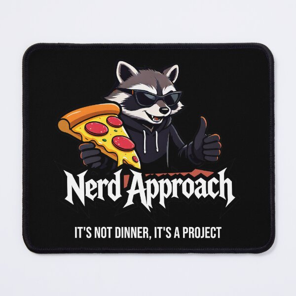 Item preview, Pizza Lover Raccoon, Not Dinner — It's a Project designed and sold by NerdApproach.