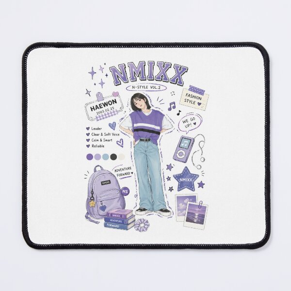 Item preview, Haewon NMIXX Shirt, Nmixx Haewon Kpop Tee, Nmixx Retro Aesthetic Shirt, Nmixx Member Graphic Tee, Kpop Fan Gift Comfort Colors Shirt designed and sold by BerryHand.